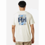 J0HV843 muška skog reciklirana grafička majica muškarci Helly-Hansen metvica - Image 3