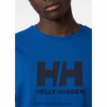 J0HV858 muška majica s logotipom hh muškarci Helly-Hansen azurit - Image 5