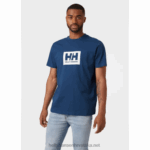 J0HV868 muška hh box majica muškarci Helly-Hansen azurit - Image 2