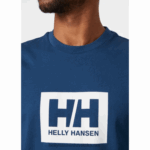 J0HV868 muška hh box majica muškarci Helly-Hansen azurit - Image 5
