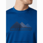 J0HV894 muška hh tech grafička majica muškarci Helly-Hansen žad - Image 5