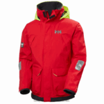 J0HV89 muška jakna za obalno jedrenje Pier 3.0 muškarci Helly-Hansen upozorenje crveno