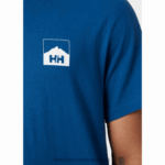 J0HV917 muška nord grafička hh majica muškarci Helly-Hansen mornarica - Image 5