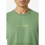 J0HV949 muška majica s osnovnim grafičkim motivima muškarci Helly-Hansen crno - Image 5