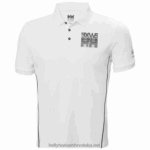 J0HV967 muške hp racing brzosušeće polo majice muškarci Helly-Hansen siva magla