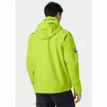 J0HV9 muška jedriličarska jakna s kapuljačom za posadu muškarci Helly-Hansen azidno vapno - Image 2