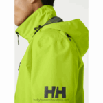 J0HV9 muška jedriličarska jakna s kapuljačom za posadu muškarci Helly-Hansen azidno vapno - Image 7